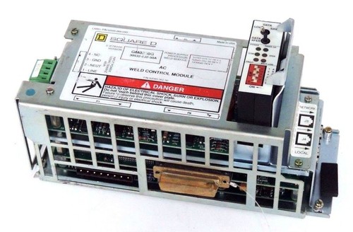 Used SQUARE D 52045-062-50 WELD CONTROL MODULE SOFTWARE VERSION GM0200G 30532-002-50A