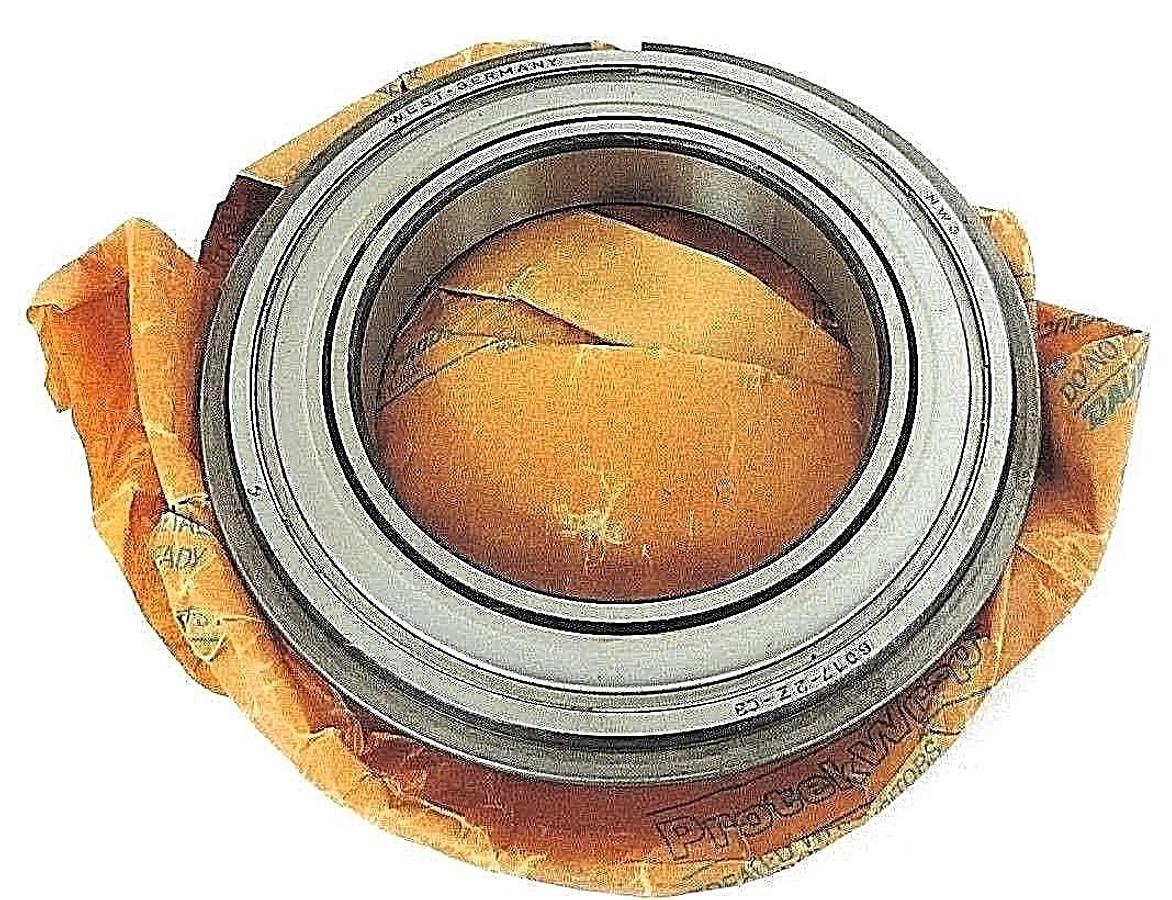 Used NIB WEST GERMANY BEARINGS 6017-2ZNRC3 BALL BEARING 60172ZNRC3, 6017-2Z-C3
