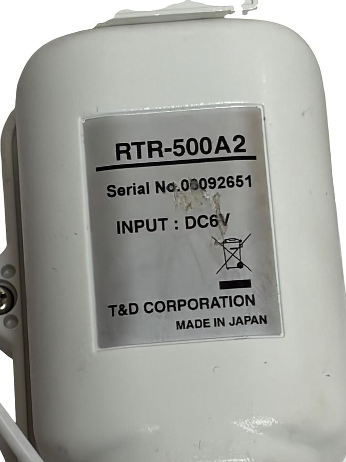 Used Lot of 2 T&D RTR-502 Wireless Temp Data Loggers RTR-500A2 Batteries Included