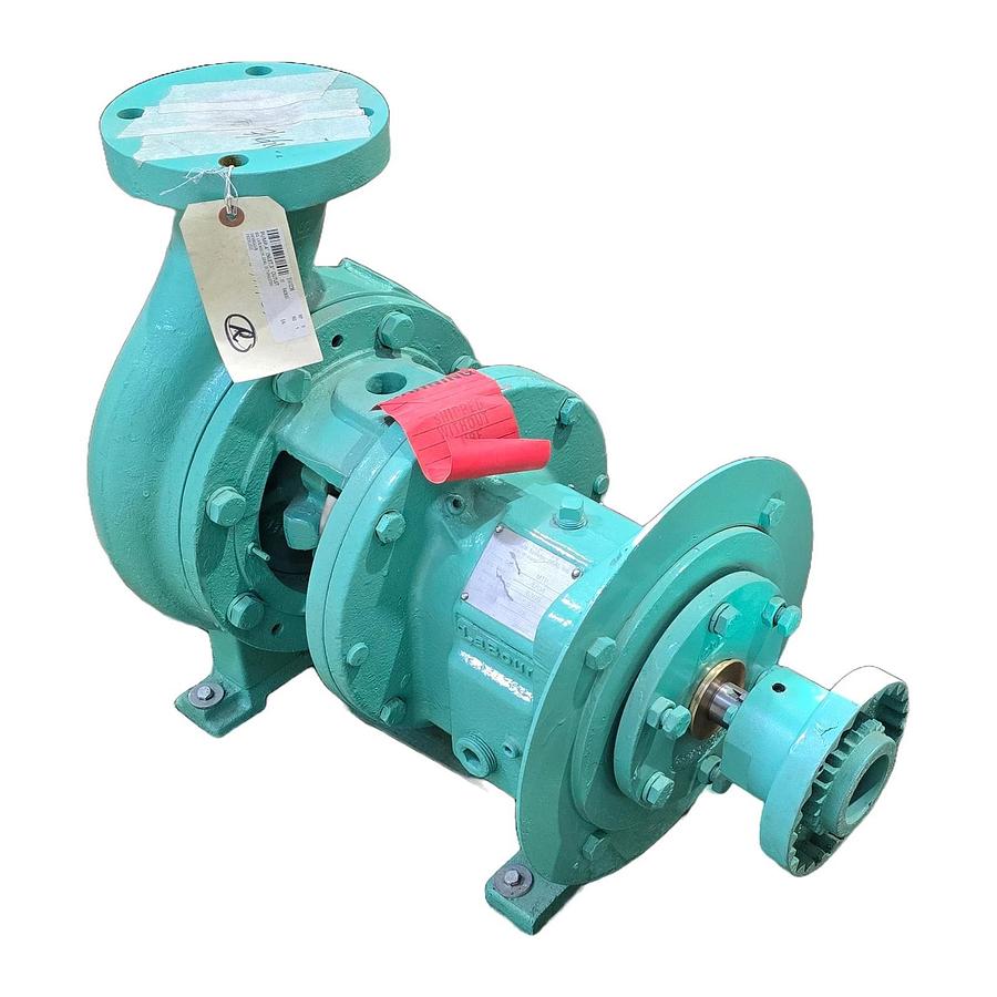 Refurbished STERLING PEERLESS LaBour 3X4-8G MTP 8196-M 316SS CENTRIFUGAL PUMP 500GPM REFURB