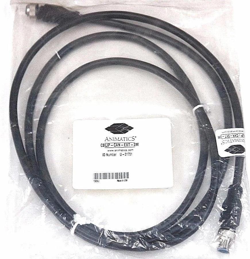 Used NIB ANIMATICS CBLIP-CAN-EXT-2M CONNECTOR CABLE CBLIPCANEXT2M