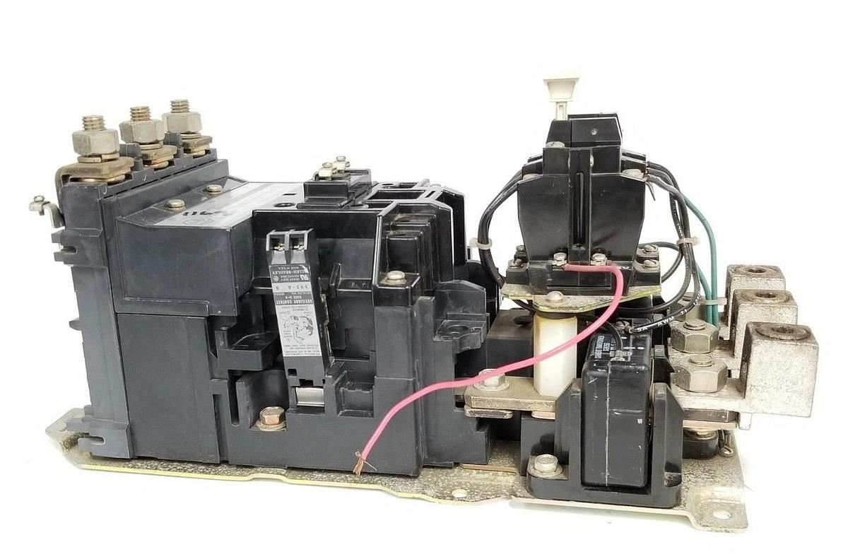 Used ALLEN BRADLEY 509-FOB NON-REVERSING STARTER NEMA SIZE 5, SER. L, 3P, 3PH, 509FOB