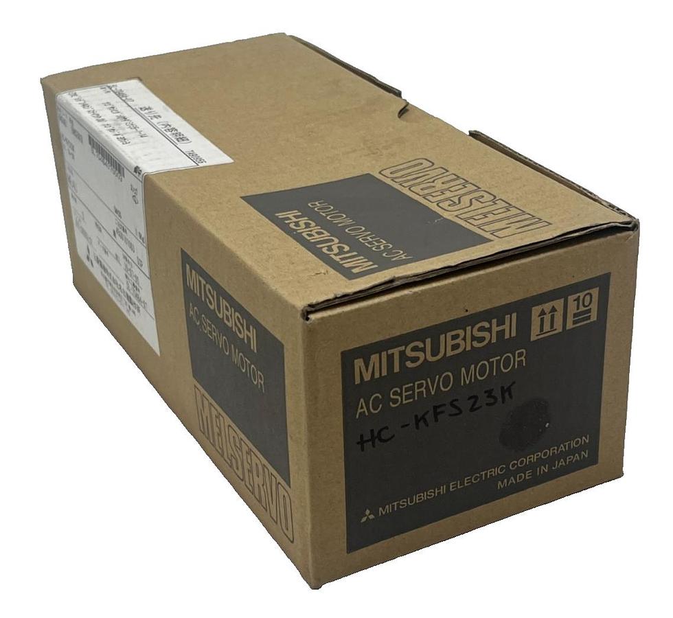 Used MITSUBISHI HC-KFS23K AC Servo Motor 200W 3000 RPM 3-Phase MELSERVO J3 Series