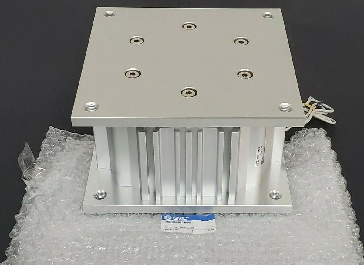 NEW SMC MGF100-50-M9NV CYLINDER W/ AUTOSWITCH MGF10050M9NV