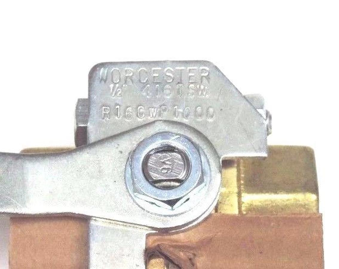 NEW WORCESTER 416TSW BALL VALVE 1/2" R16CWP1000