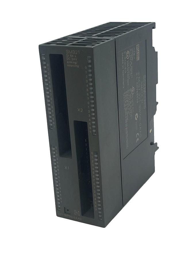Used SIEMENS 6ES7321-1BP00-0AA0 SIMATIC S7-300 Digital Input Module 64DI 24V DC