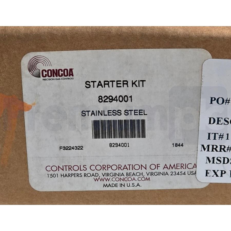 Used CONCOA 8294001 52S Series Maniflex Manifold Starter Kit Stainless Steel NEW