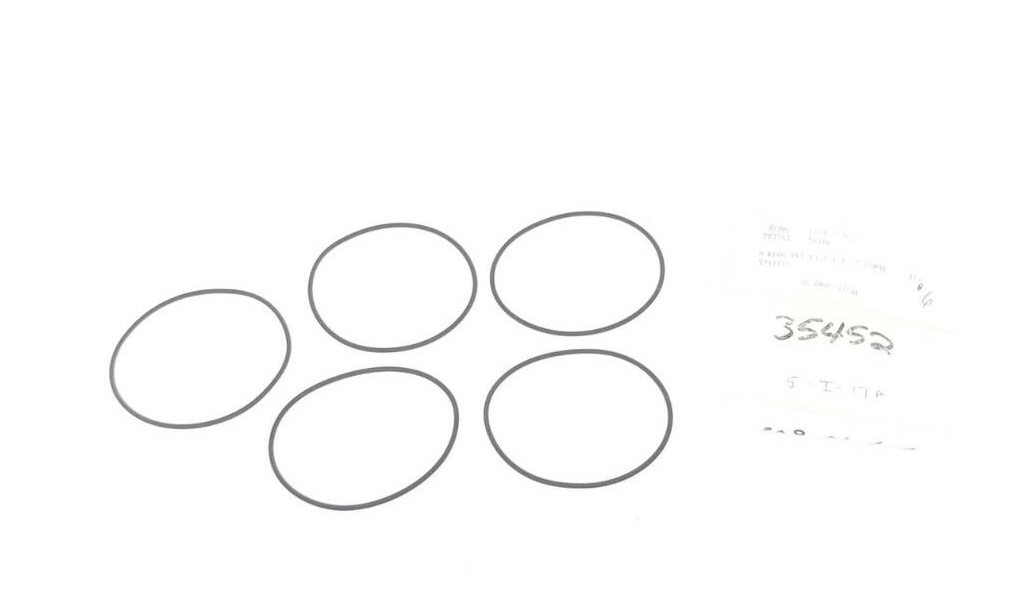 Used LOT OF 5 NEW VG ANALYTICAL 5711111 O-RINGS VIT 53.7 X 1.78 AS034