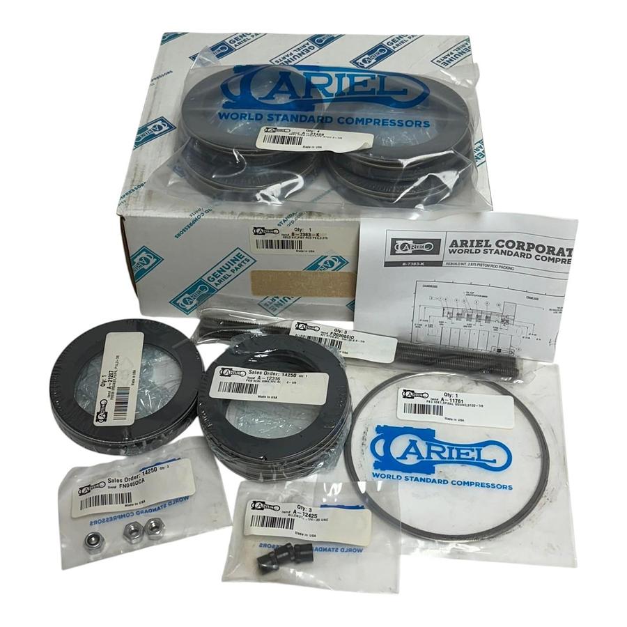 Used Ariel B-7383-K Rebuild Kit Piston Rod Packing 2.875 - New
