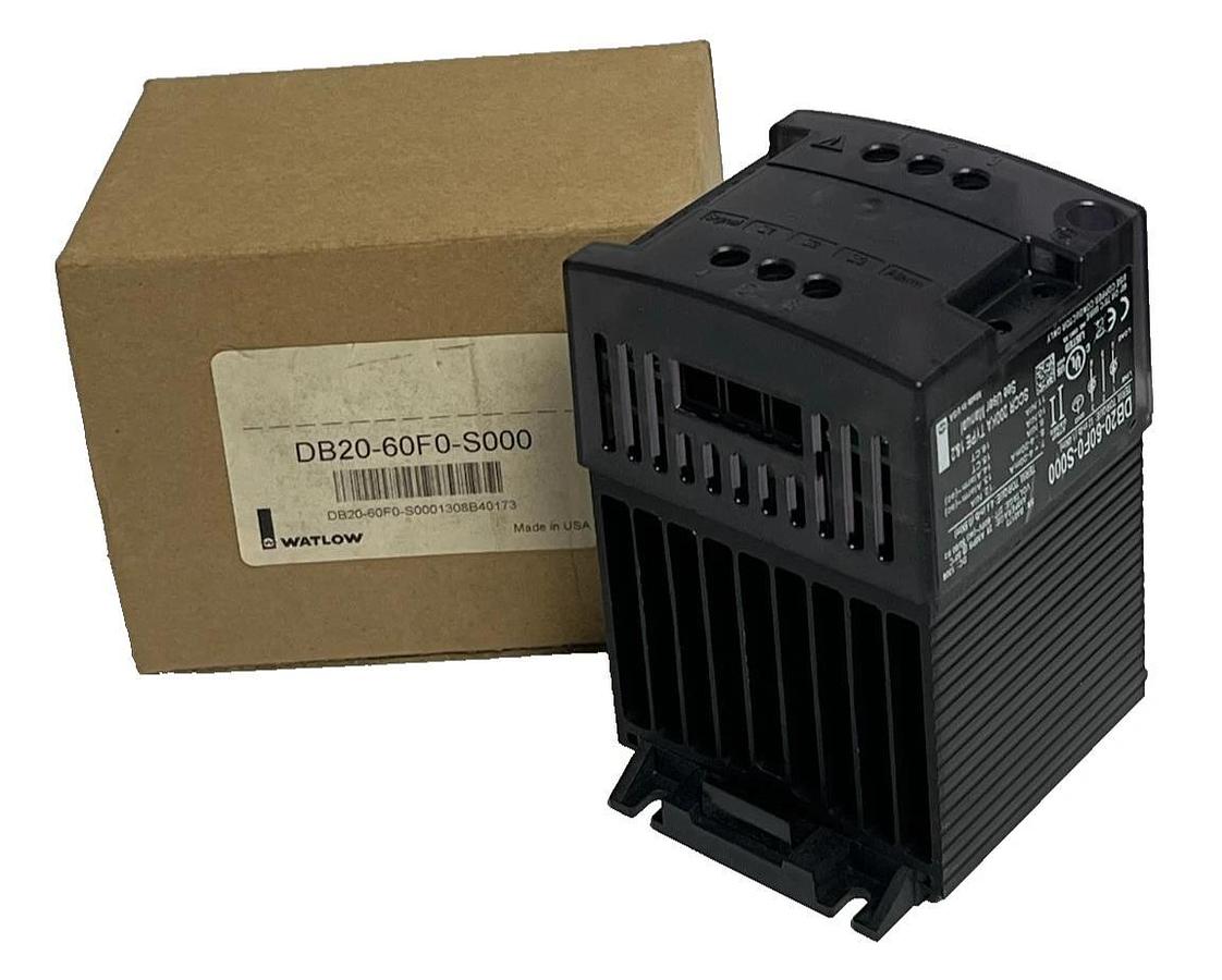 Watlow DB20-60F0-S000 DIN-A-MITE B Power Controller 25A 277-600V 3PH New Surplus
