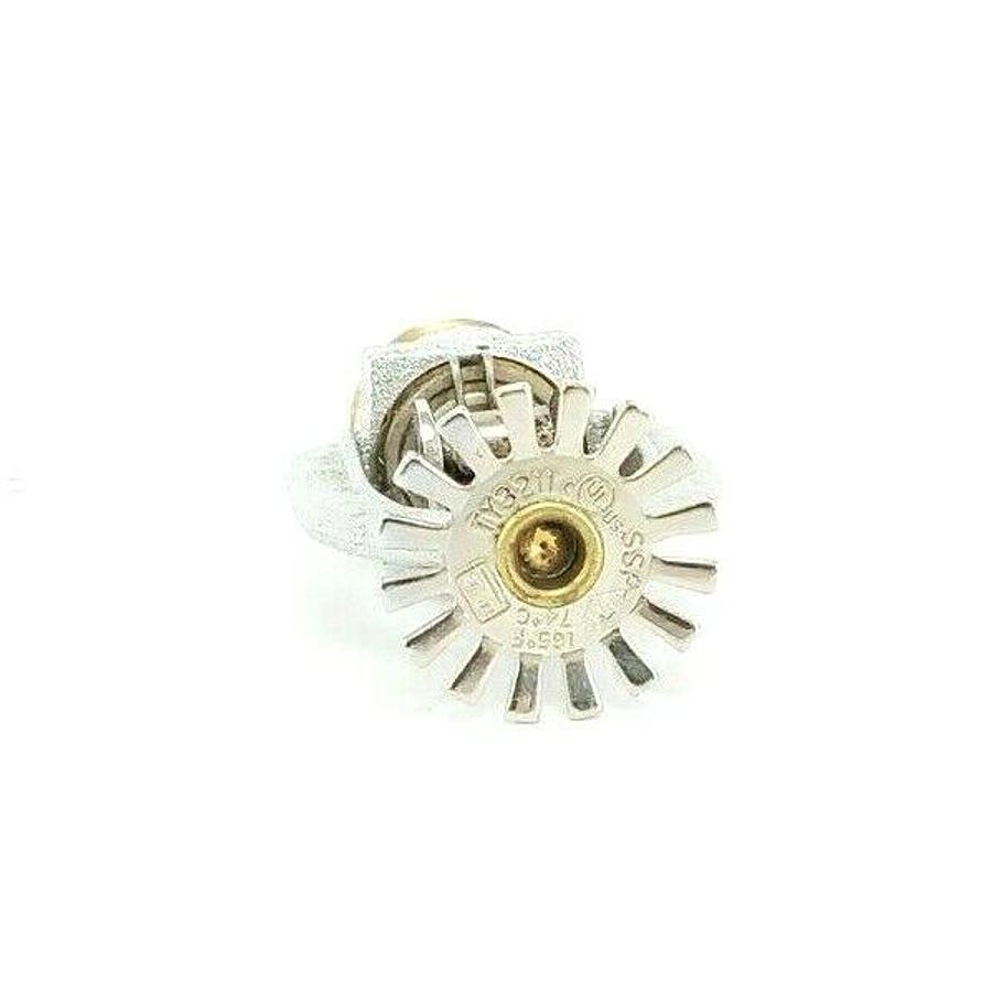 Used NEW TYCO TY3211 FIRE SPRINKLER HEAD 165 DEG F, 74 DEG C, SSP