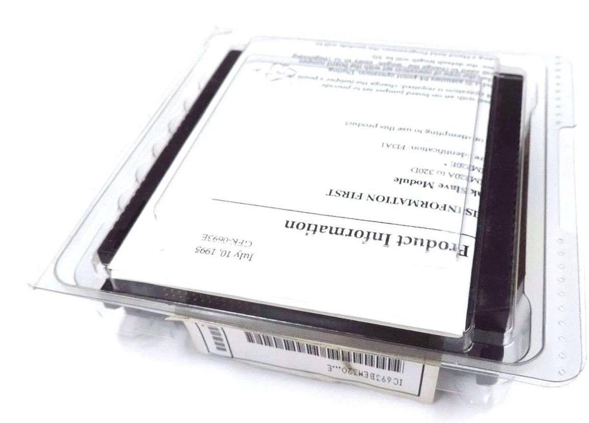 Used NEW FACTORY SEALED FANUC IC693BEM320E I/O LINK MODULE IC693BEM320 E