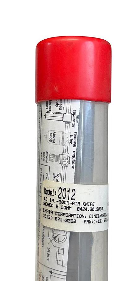 EXAIR MODEL 2012 AIR KNIFE 12'' 30CM ALUMINUM NSMP