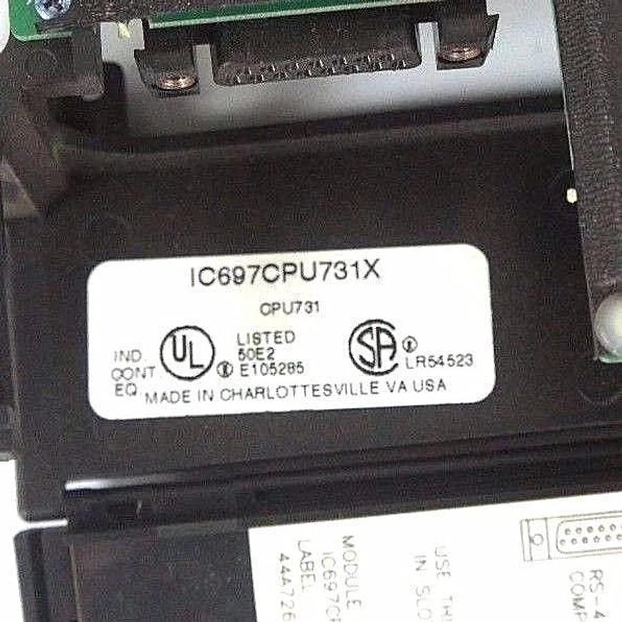 Used GE FANUC IC697CPU731X CENTRAL PROCESSOR UNIT IC697CPU731