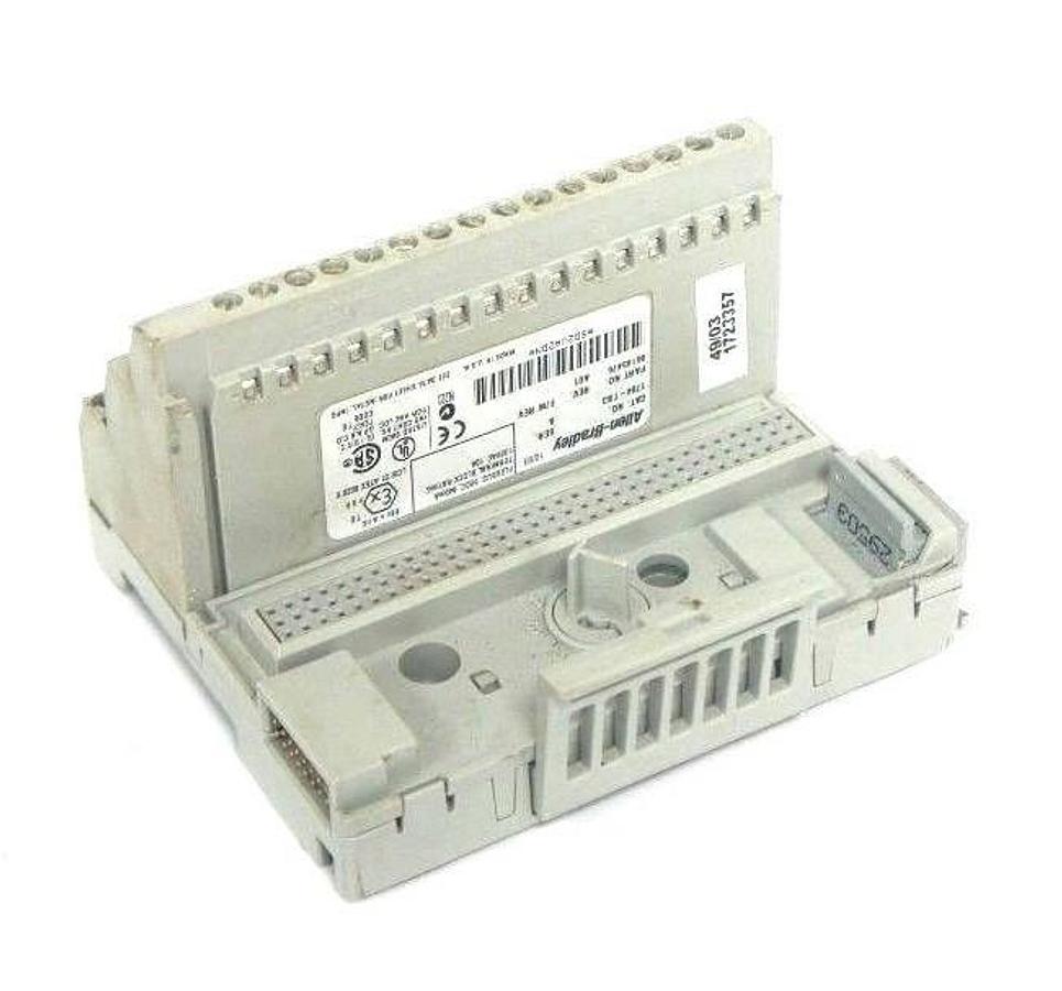 Used ALLEN BRADLEY 1794-TB3 TERMINAL BASE 1794TB3 SER. A REV. A01 P/N: 96145476