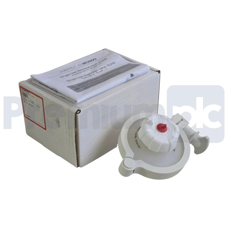 Used GEMU SUMONDO 88458701 SUHKD G 01WR Manual Plastic Single-Use Valve Size D NEW