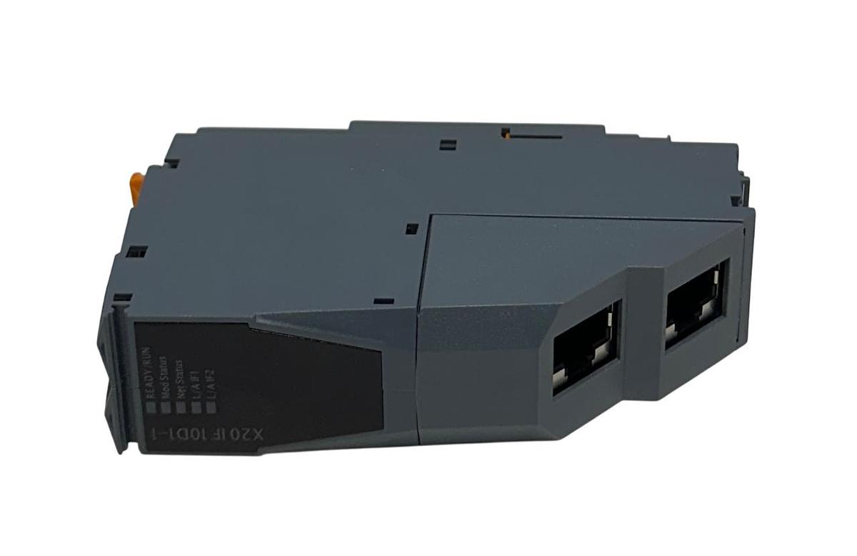 Used B&R X20 IF 10D1-1 / X20IF10D11 EtherNet/IP SCANNER INTERFACE MODULE RJ45 NSNP