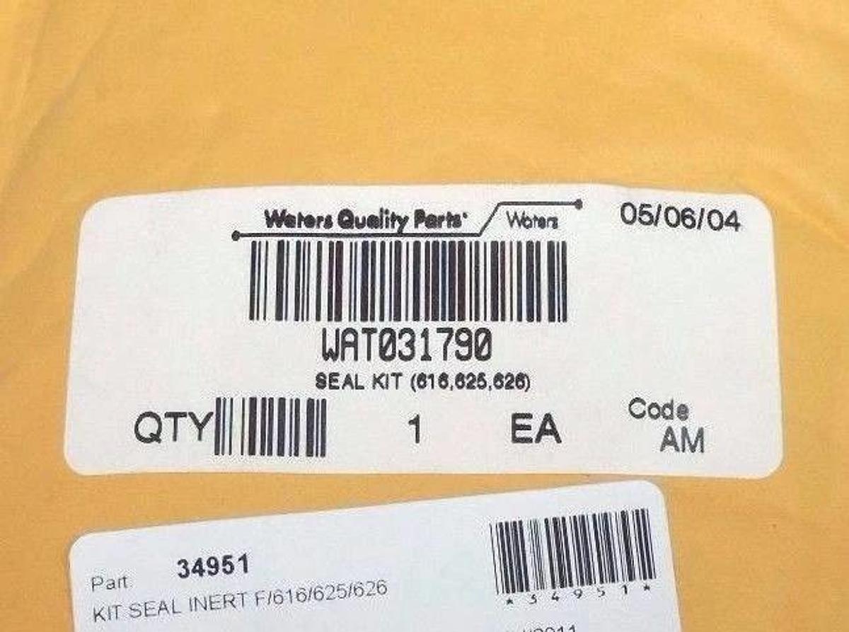Used NEW SEALED WATERS WAT031790 SEAL KIT (616, 625, 626)