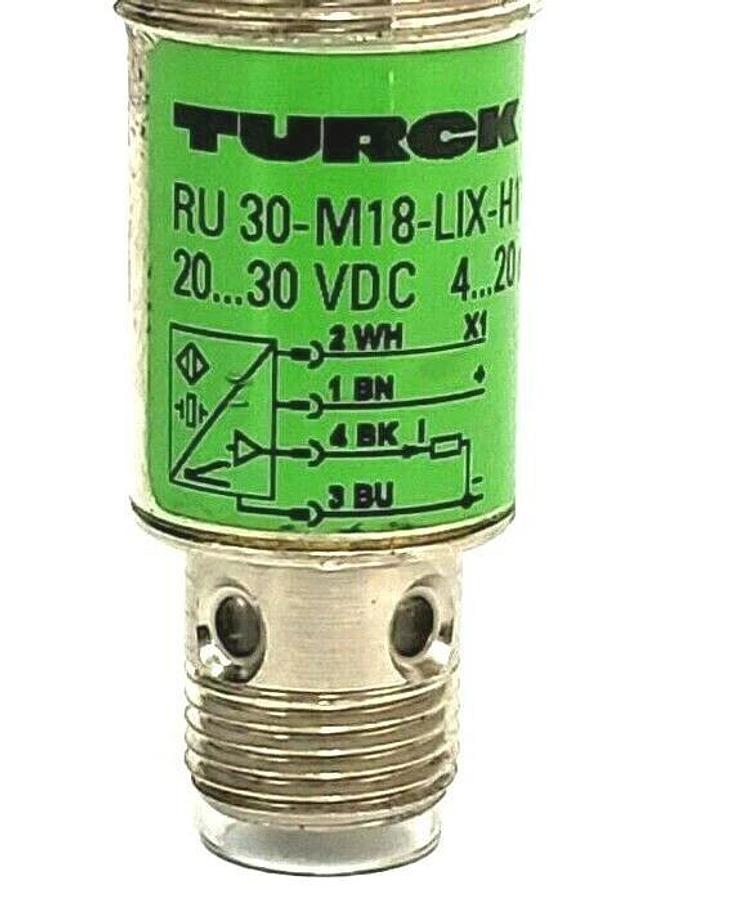 NEW TURCK RU30-M18-LIX-H1141 SENSOR 4...20 mA RU30M18LIXH1141