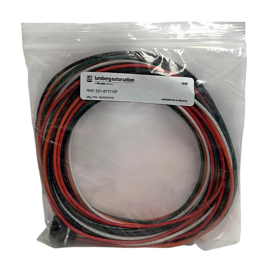 Used 3 LUMBERG AUTOMATION RKF 501-677/10F / 500002762 Sensor / Actuator Cables NSMP
