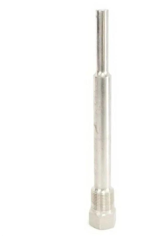 Used OMEGA 304SS THERMOWELL 9-1/4'' IN. OVERALL LENGTH 3/4'' IN. THREAD