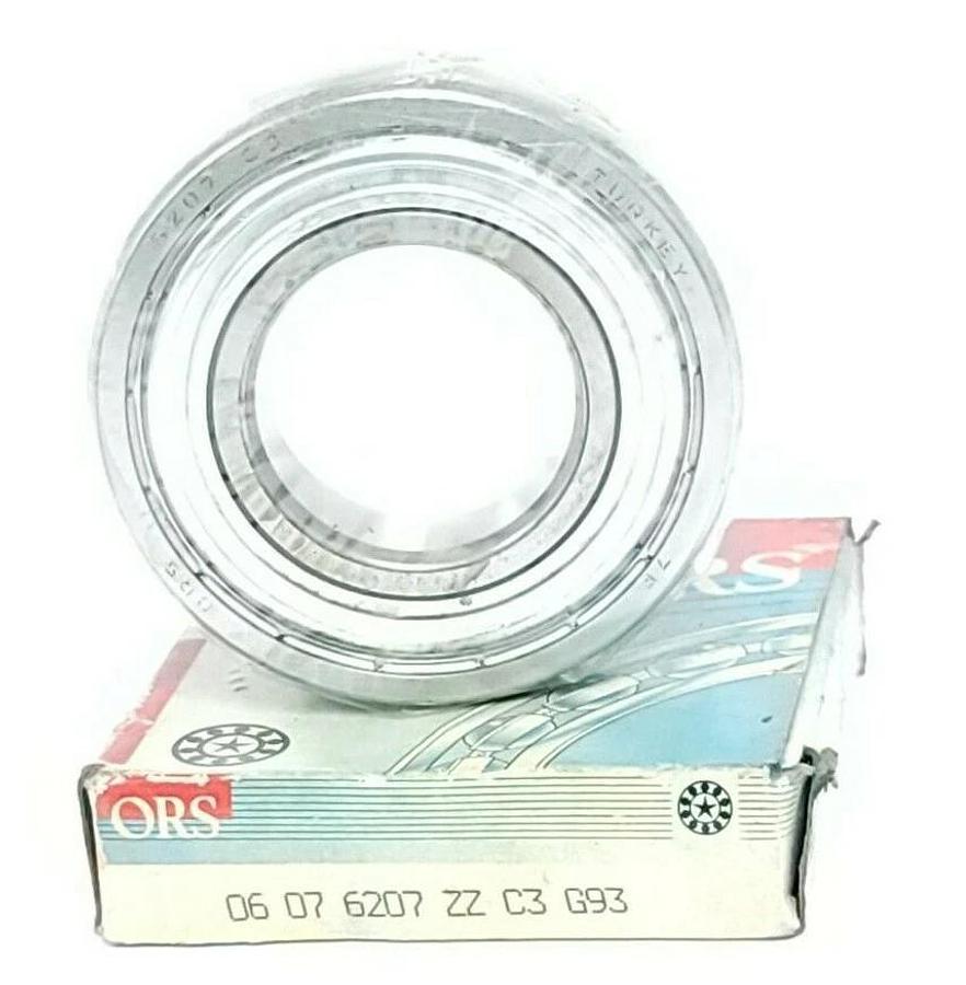Used NIB ORS 6207ZZC3 SINGLE ROW DEEP GROOVE BALL BEARING