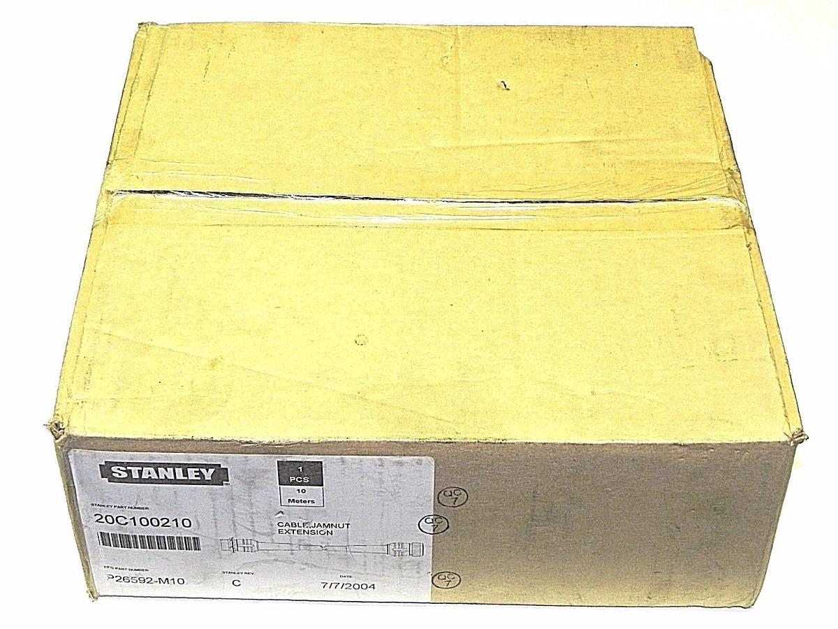Used NIB STANLEY 20C100210 10 METER CABLE, JAMNUT EXTENSION P265920M10