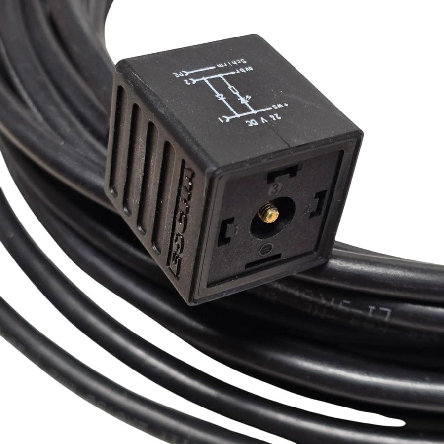 MOOG D637-1022-0001 / R40KX2M3NS92-BEE2F1 D637 DIRECT DRIVE SERVO VALVE w/CABLES