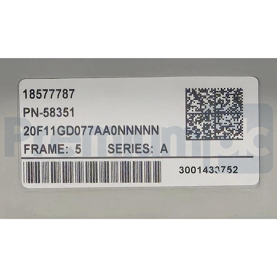 Allen Bradley 20F11GD077AA0NNNNN /A PowerFlex 753 AC Drive 480V 60HP NSMP (read)