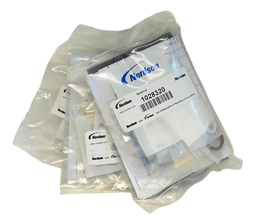 Used NEW NORDSON 1028328 OEM HOSE / GUN MODULE SERVICE KIT FOR GLUE MACHINE NSMP