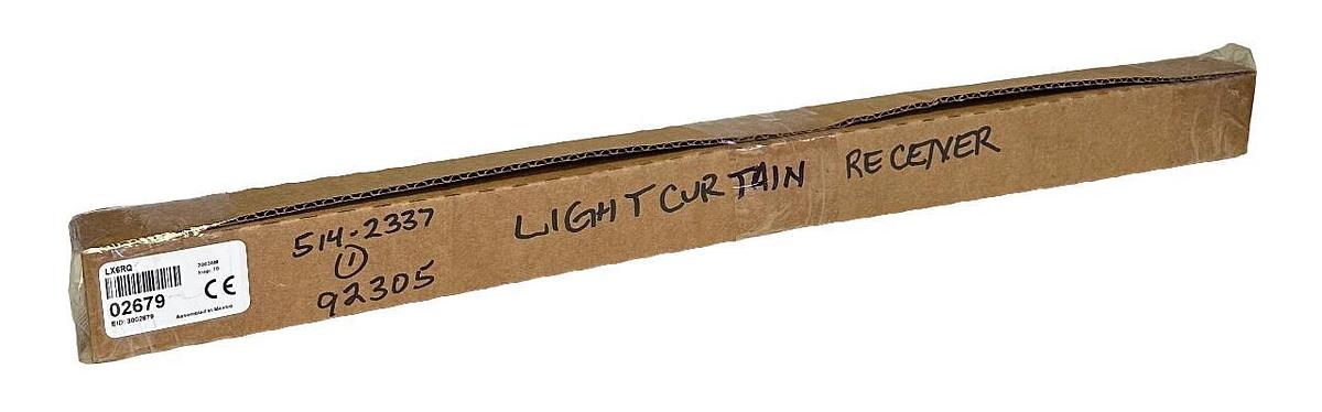 NEW BANNER LX6RQ LX SERIES LIGHT CURTAIN RECEIVER 300mm-2m 10-30Vdc 02679