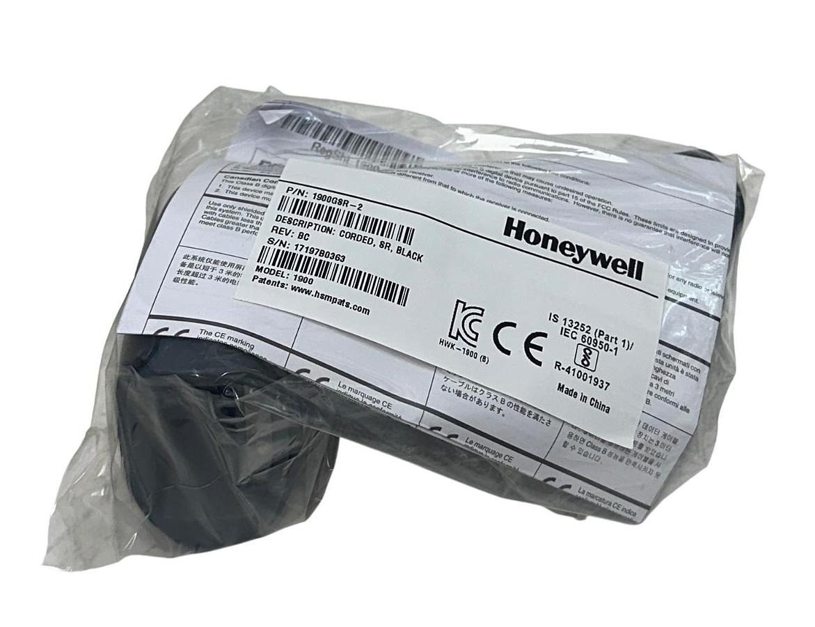 HONEYWELL 1900GSR-2 MODEL 1900 CORDED BARCODE SCANNER SR BLACK XENON NSMP