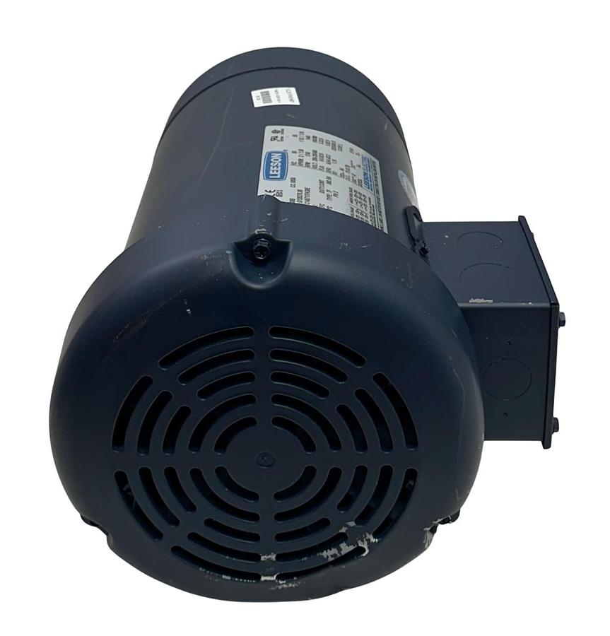 Used LEESON G120276.00 / C145T17FK39E INDUSTRIAL ELECTRIC MOTOR 2HP/1.5kW 3PH NSNP