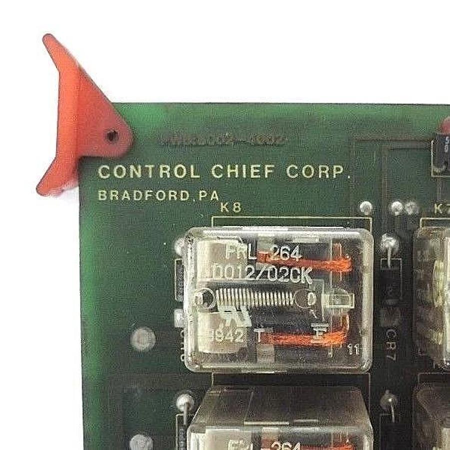 Used CONTROL CHIEF 8002-4002 RELAY BOARD 80024002