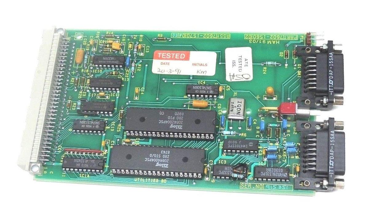 Used PRESSTECH 7602-15700, 7602-1560-02 PC BOARD 7602-156Z-02 E5 CEL