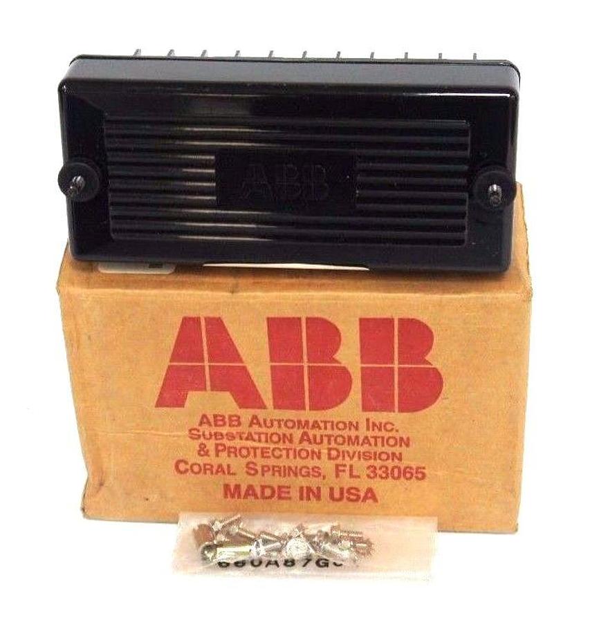 Used NIB ABB ASEA BROWN BOVERI 498A012G01A TERMINAL STRIP W/ MANUAL DISCONNECTS