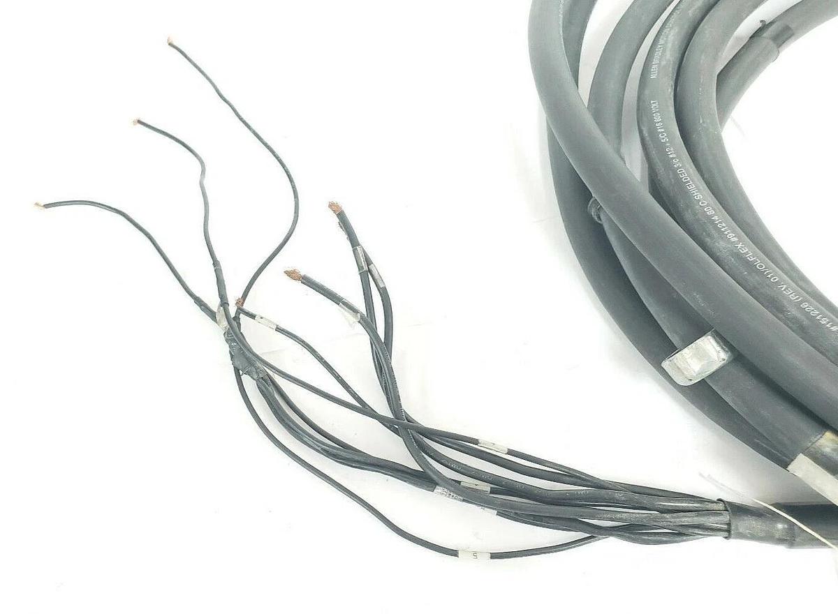 Used ALLEN BRADLEY 1326-CPABT-50 POWER CABLE 148760 151226 1326CPABT50, 50FT