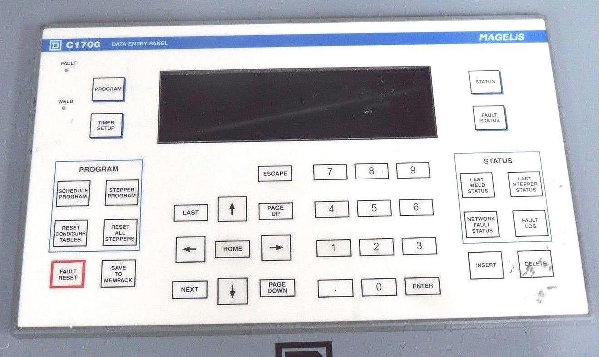 Used SQUARE D 52046-434-50 C1700 DATA ENTRY PANEL MAGELIS XBT-PM027110 5204643450