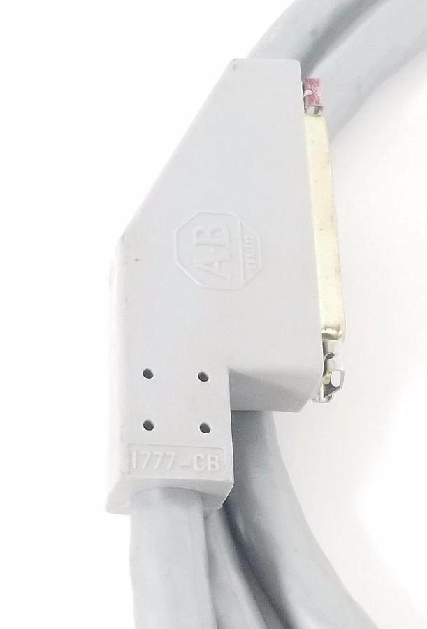 Used ALLEN BRADLEY 1777-CB CABLE ASSEMBLY 2M PLC-2, 1777CB