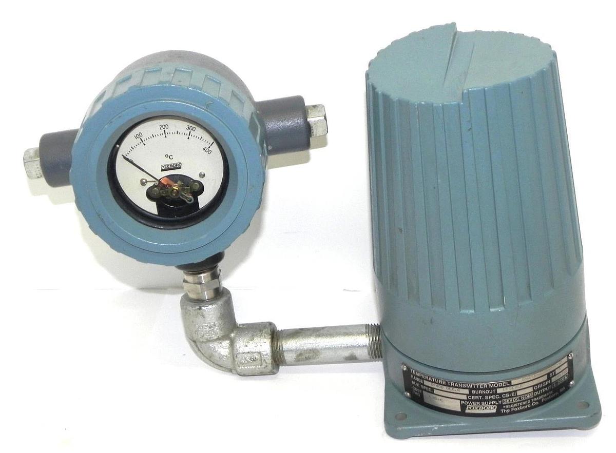 Used FOXBORO 893TA-JCUSN000-CK TEMPERATURE TRANSMITTER RANGE: 0-400 DEG. C