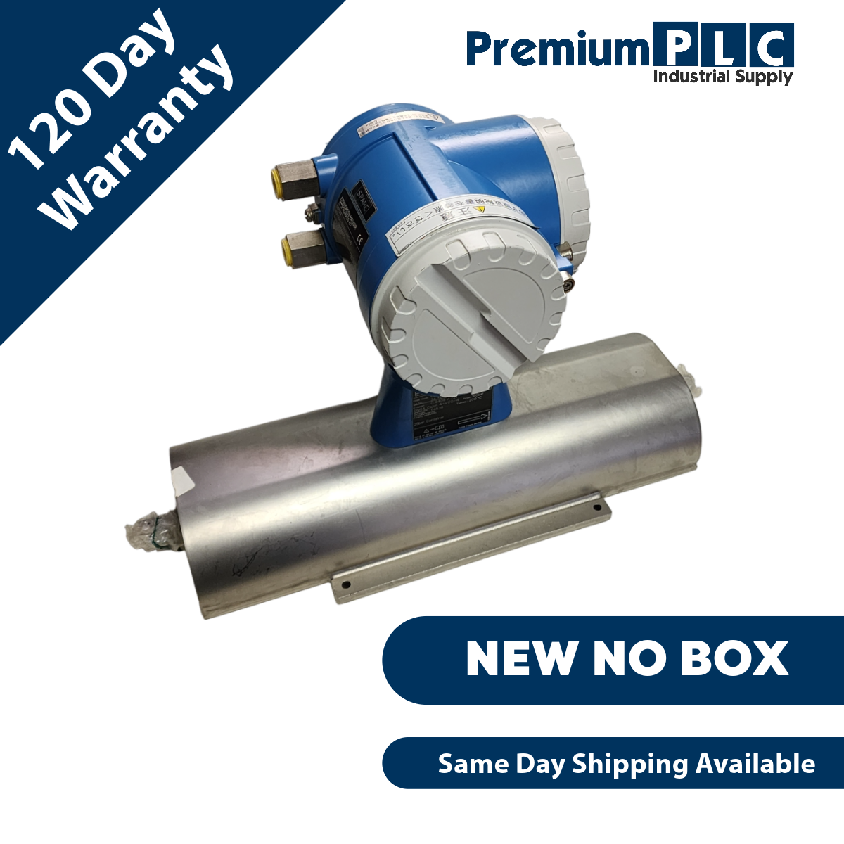 Used NEW ENDRESS+HAUSER PROMASS 60A MASS FLOWMETER W/HART 60AS04-SVW00A20A1B