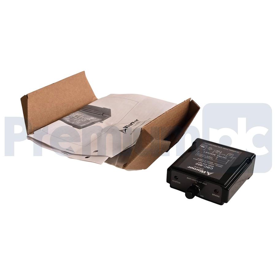 Warner Electric 6002-448-001 | CBC-802 Brake Power Supply 120VAC/90VDC NSNP
