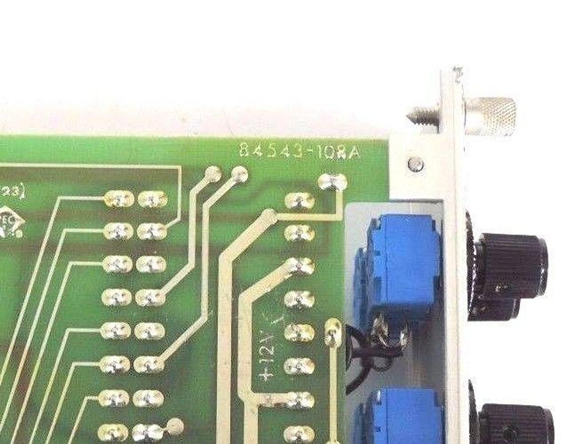 Used RELIANCE ELECTRIC 107172-001R BOARD 107172001R 0-48652 84543-108A