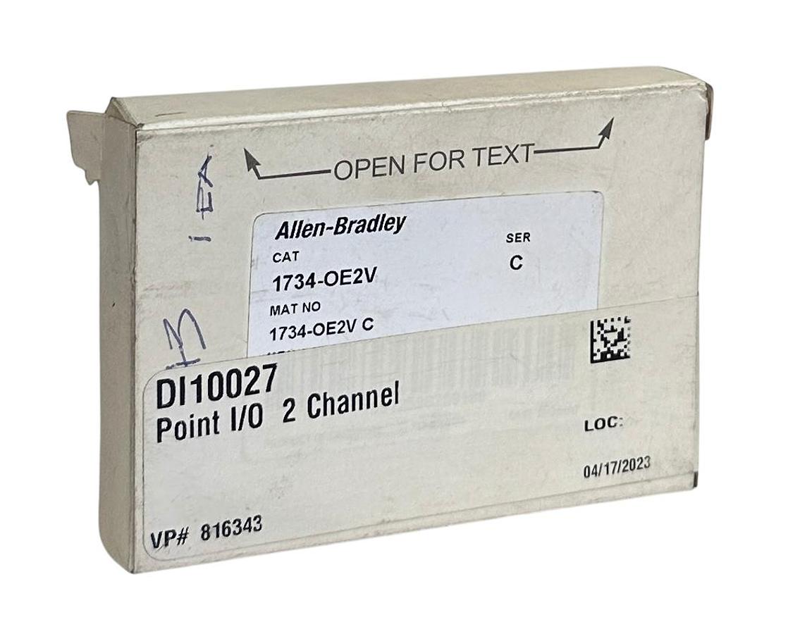Used ALLEN BRADLEY 1734-OE2V /C POINT I/O 2-CHNL ANALOG OUTPUT MODULE 1734OE2V NSMP