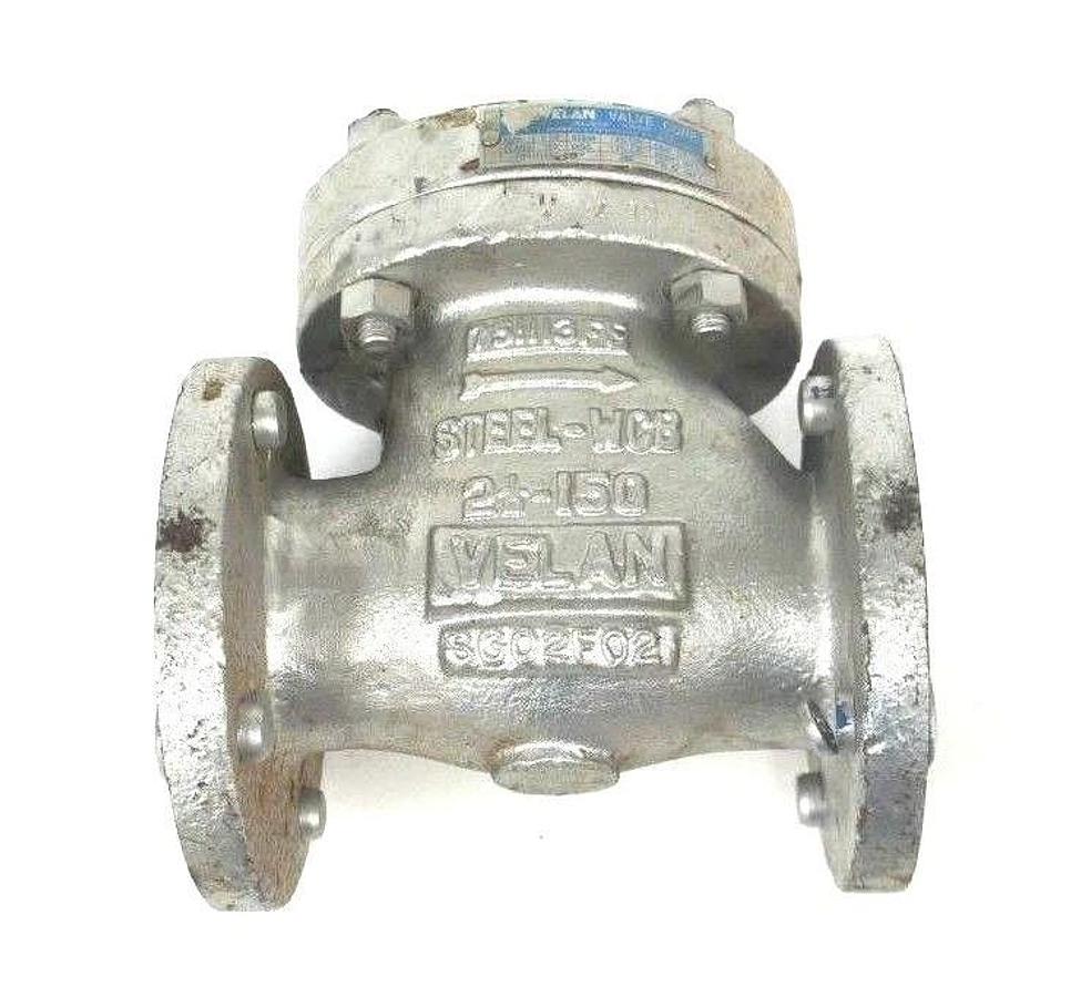 NEW VELVAN F09-0114C-02TY FLANGED CHECK GATE VALVE 2-1/2" F090114C02TY