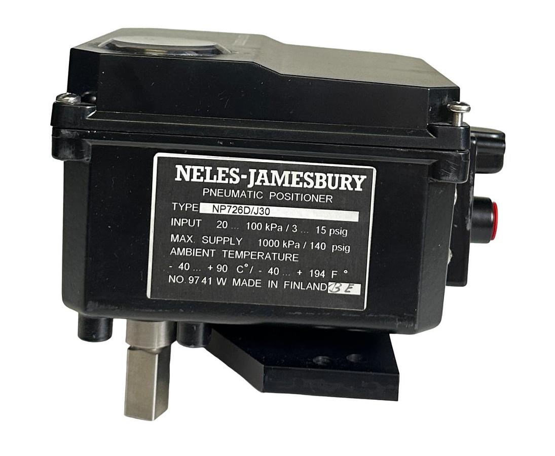 Used NEW NELES-JAMESBURY NP726D/J30 / NP726DJ30 NP SERIES PNEUMATIC POSITIONER NSMP