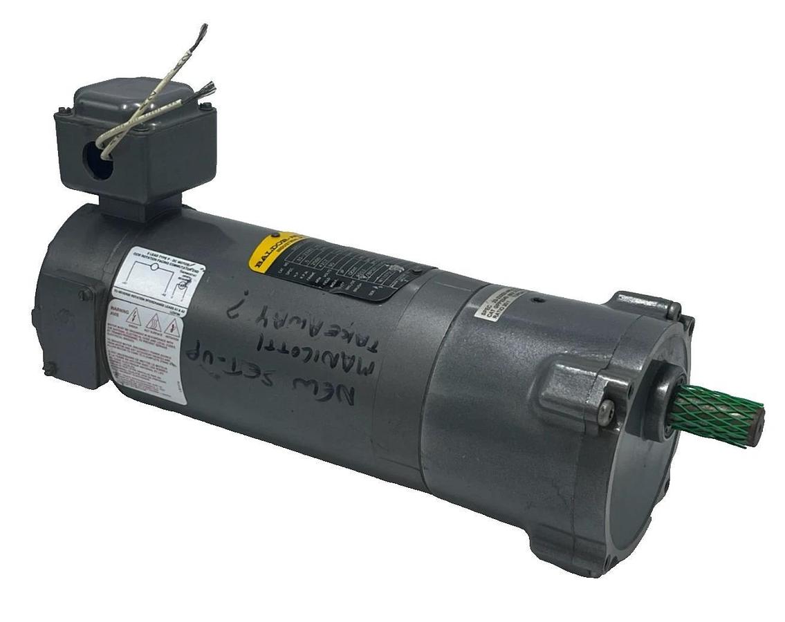 Baldor-Reliance Industrial DC Motor 0.5HP 90V 2500RPM TENV 42CZ Spec 33-2328Z148
