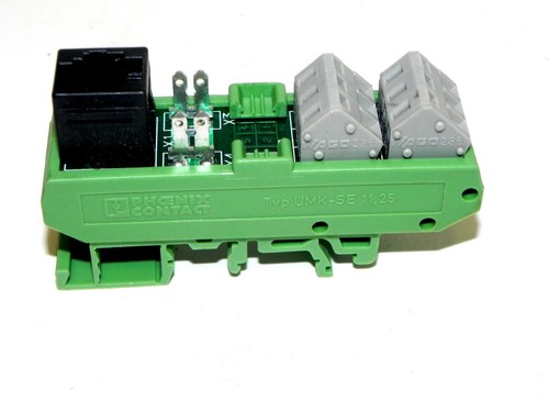 Used NEW PHOENIX CONTACT UMK-SE 11,25-1 CONTACT MODULE