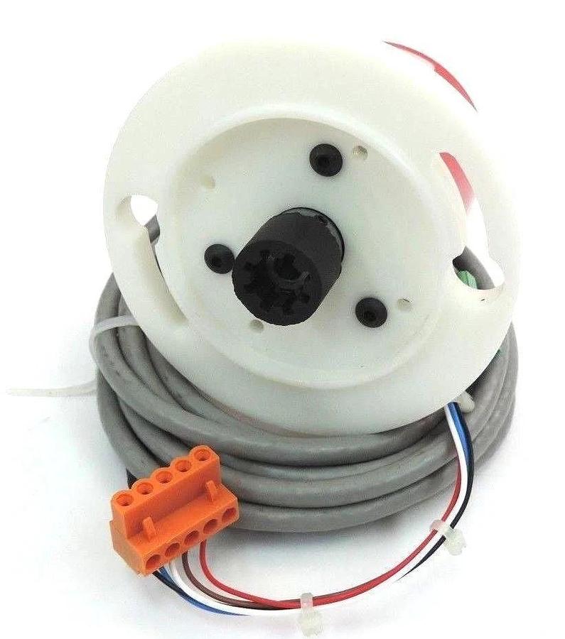 Used IED ENCODER CR2-240/16, SUPPLY: 5-30 VDC W/ MOUNTING FLANGE CR224016