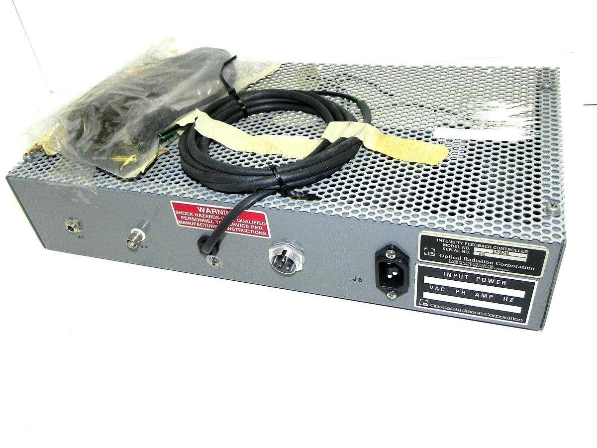 Used OPTICAL RADIATION CORPORATION 1522B INTENSITY FEEDBACK CONTROLLER